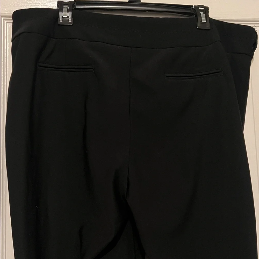 Valerie Stevens Pull On Dress Pants- Black